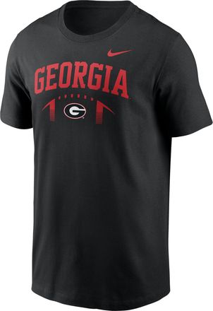 Nike Georgia Primetime Football Icon Nike Mens College T-Shirt in Black | N19900AGBN-MDT