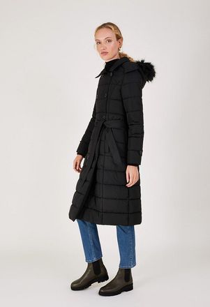 Monsoon Roxy Padded Belted Coat