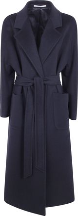 Tagliatore Long Coat Shawl Neck Charlize