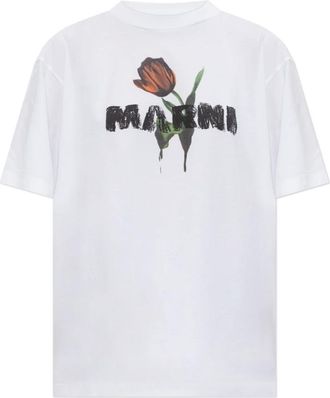 Marni Mujer, Camisetas, Blanco, Talla: XS