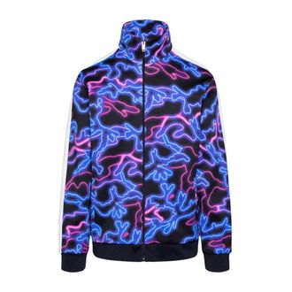 Valentino Blue Sweatshirt Ss24 with Zip Closure