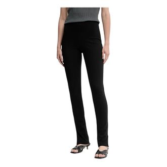 Pinko Pinko, Dames, Broeken, Zwart, Maat: XS Nylon