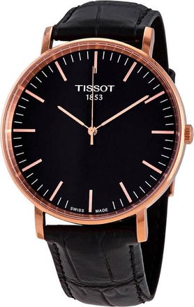Tissot Everytime Large Black Dial Mens Watch T1096103605100