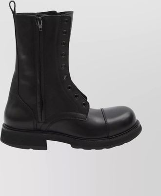 Balenciaga lace-up truck boots rubber sole