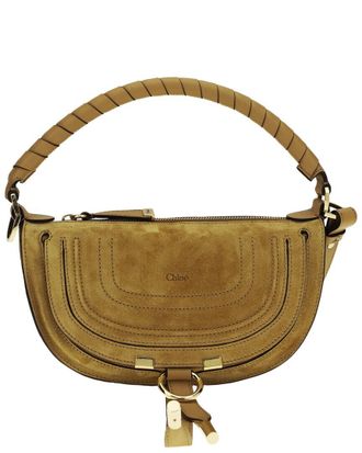 Chlo&eacute; Marcie Mini Leather Shoulder Bag
