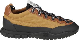 Miu Miu Allacciate Sneakers - Dames - Outdoorschoenen - Bruin - 37 EU - Leer - Fitness