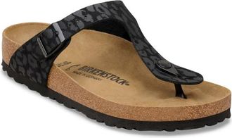 Birkenstock Gizeh Synthetic Sandalen f&uuml;r Damen | braun/schwarz