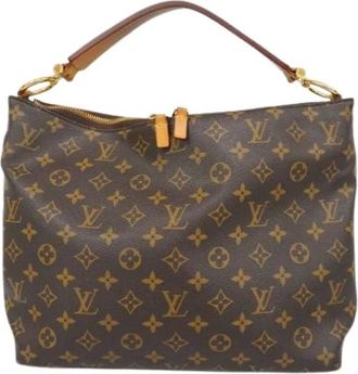 Louis Vuitton Pre-owned Shoulder Bags, female, Brown, Size: ONE SIZE Pre-owned Sully PM Shoulder Bag