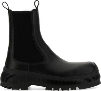 Jil Sander Black Solid Carryover Boots