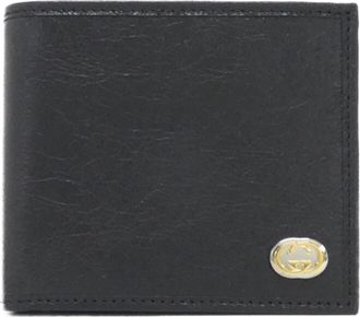 Gucci Black Leather Bill Wallet (Bi-Fold) (Pre-Owned)