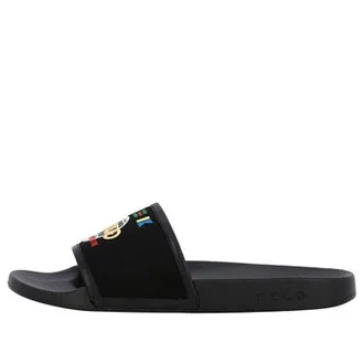 Gucci Slide Worldwide Flag - Black 599143-9PYX0-1000