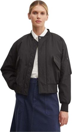 A.P.C. Haley Bomberjack - Dames - Bomber jackets - Zwart - S - Leer - Jassen