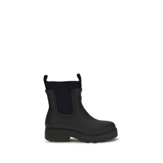 Tretorn Black Rubber Ankle Womens Boots