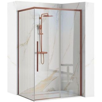 Rea Rea - Cabina De Ducha Solar 80x100 Brush Copper
