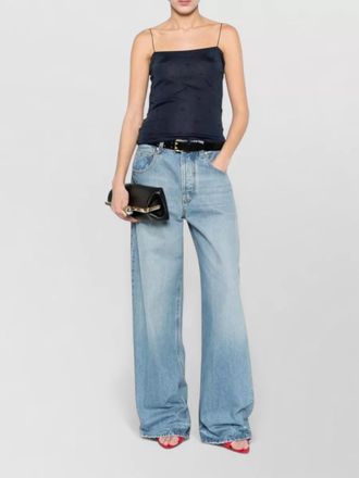 Jacquemus polka-dot spaghetti-strap tank top