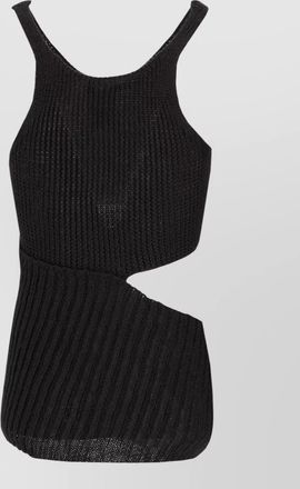Ann Demeulemeester asymmetric knitted top