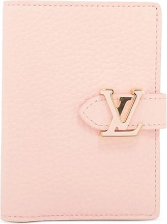 Louis Vuitton Portafoglio compatto Capucines Vertical in pelle Taurillon 2021-2025 - Rosa