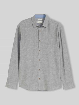 Tom Tailor Regular Fit Freizeithemd aus Leinen-Baumwolle-Mix in Lind, Gr&ouml;&szlig;e XXXL