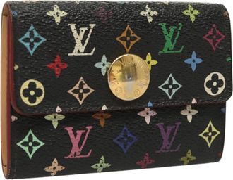 Louis Vuitton Black Canvas Wallet (Pre-Owned)