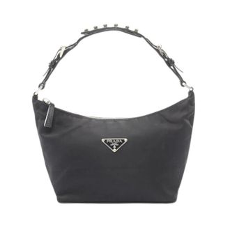 Prada Pre-owned Shoulder Bags, female, Black, Size: ONE SIZE Pre-owned Vintage Shoulder Bag