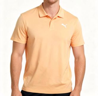 Puma Polo Shirt In Yellow