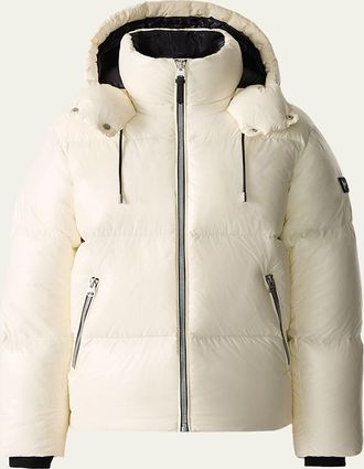 Mackage Mens Kent Short Hooded Puffer Coat