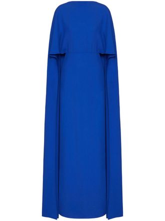 Valentino Garavani Cady Couture zijden avondjurk - Blauw