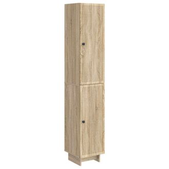 vidaXL Juego De Armarios 2 Uds. Roble Sonoma Madera De Ingenier&iacute;a Vidaxl