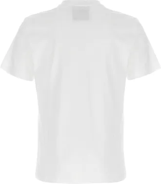 Moschino Mens White Cotton T-Shirt