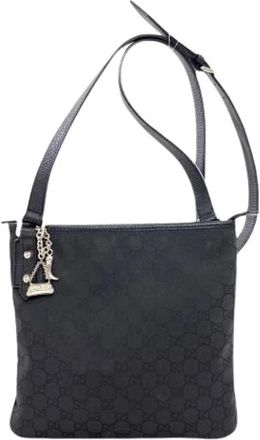 Gucci Borsa a spalla in nylon Pre-owned - - Pre-owned - Donna - Nero - ONE SIZE