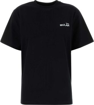 Coperni Black Cotton Coperni X Disney Mulan T Shirt