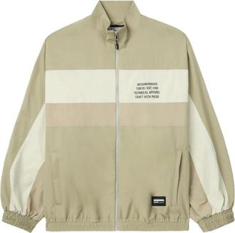 Neighborhood Piumino a inserti con zip - Toni neutri