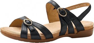 Dansko Womens Ruthie Strappy Sandals In Black