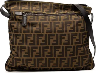 Fendi Pre-owned Fendi Zucca Canvas Crossbody Unisex C1BRJTCCHBLDKYCF