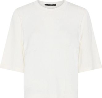Bruuns Bazaar Anemone BBGliandra Knit - Dames - T-shirts - Wit - L - Tops