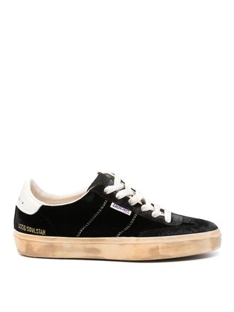 Golden Goose Soul-star velvet sneakers