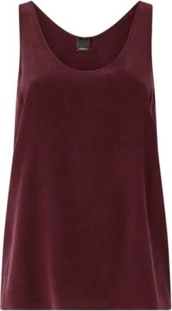 Pinko Crazy Tank Top - Tops - Mujer - Rojo - XL