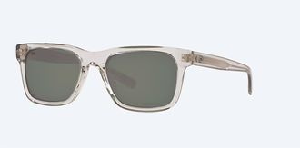 Costa Unisex Tybee Polarized Sunglasses In Light Gray Crystal Gray