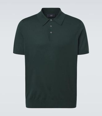 Dunhill Cotton and silk polo shirt