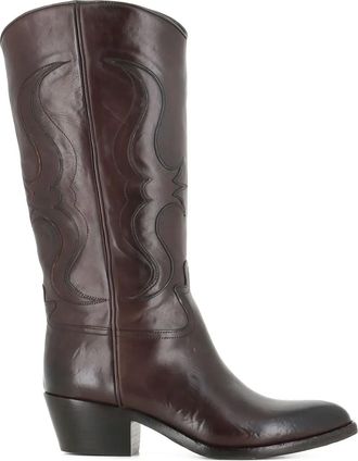 Sartore SR4208 laarzen met leren stiksel - Bruin