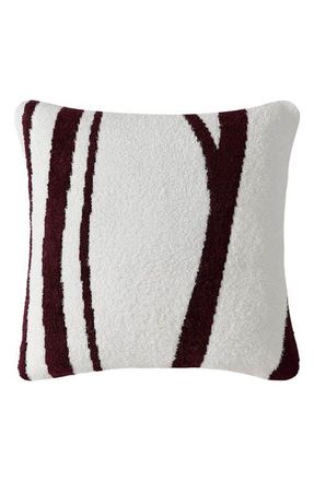 Sunday Citizen Cloud Silque Woodland Accent Pillow in White /Fig at Nordstrom