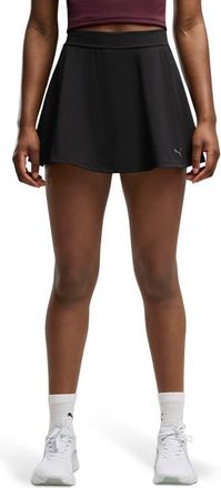 Puma Shape Split Skort in Puma Black at Nordstrom, Size X-Large