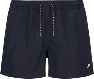 K-Way K3131Lw Strandkleding - Heren - Strandmode - Blauw - 3XL - Polyester - Badmode