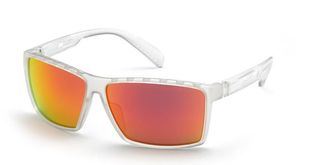 Adidas Sport SP0010 26G Mens Sunglasses Clear Size 63