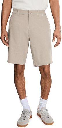 Travis Mathew Beck 2.0 Mens Workout Heather Khaki : 40 10, Elastane/Polyester
