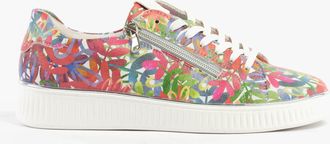 Remonte D2e02-90 Womens Trainers Multi - Multicolour Leather - Size UK 5