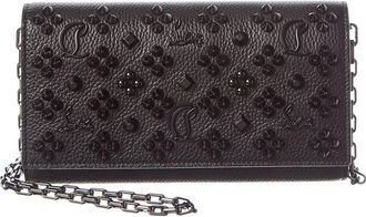 Christian Louboutin Paloma Leather Wallet On Chain