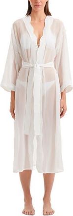 Moeva Blaze Cover Up Resortwear in White at Nordstrom, Size X-Small Eu