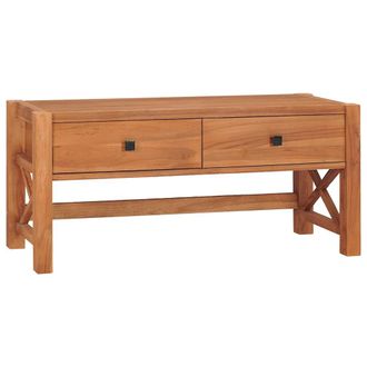 vidaXL Mueble De Tv De Madera De Teca 100x40x45 Cm Vidaxl