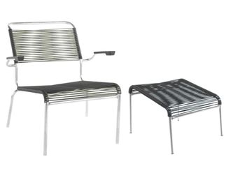 Schubiger M&ouml;bel Lounger + Hocker S&auml;ntis